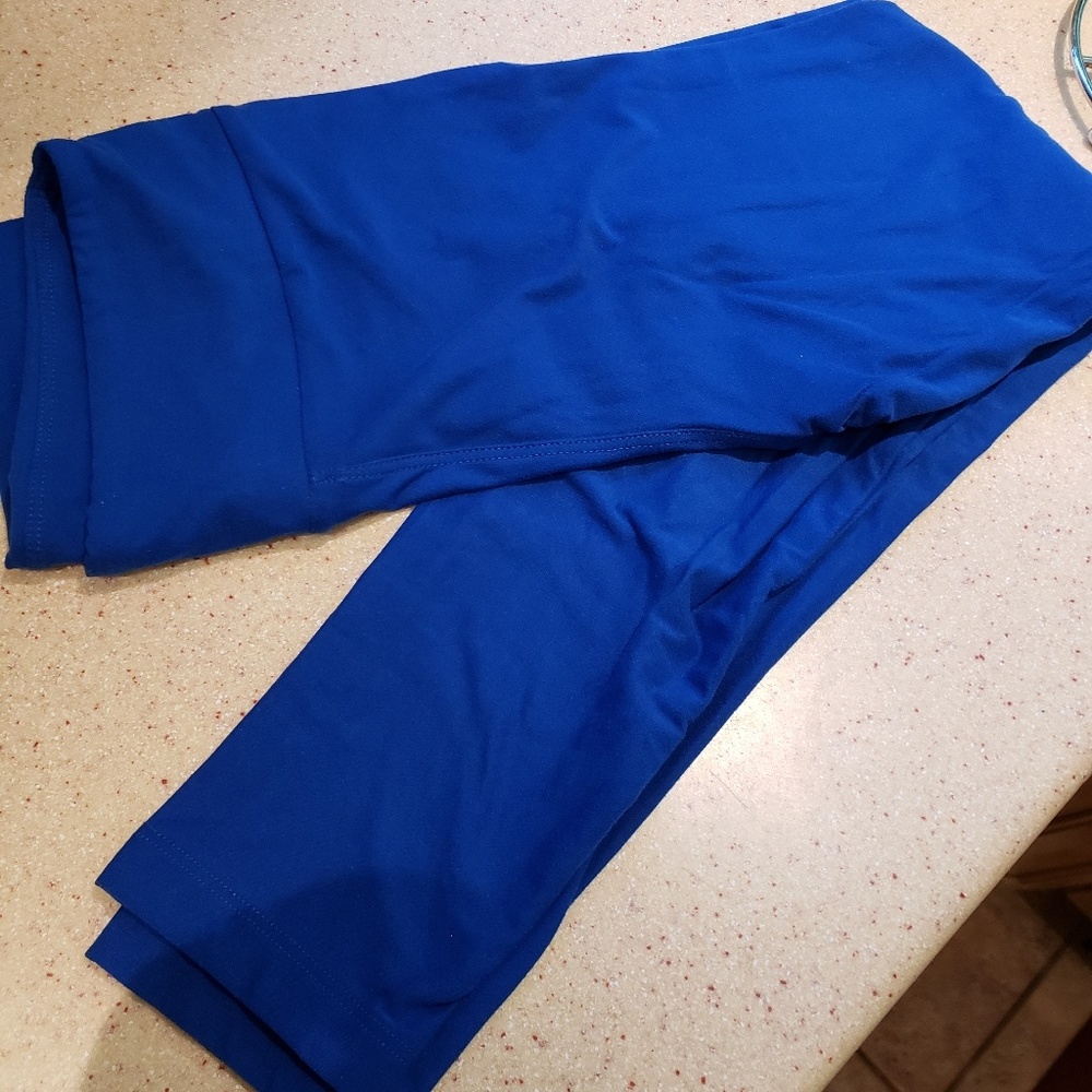 Blue OS one size lularoe leggings